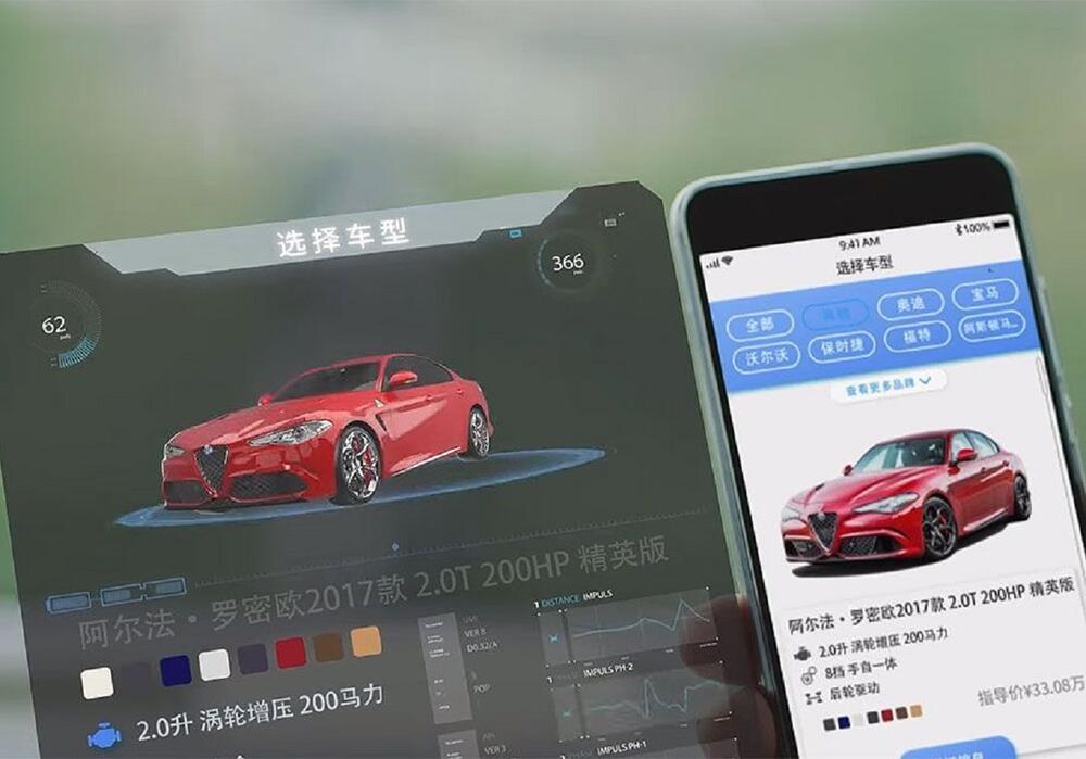 New car's purchasing service